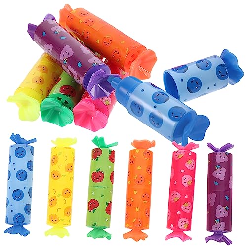 Homoyoyo 12 Stück Teiliges Mini Textmarker Doppelseitige Cartoon Marker Stifte Kleine Farbige Schulmarker Leuchtende Farben für Notizen Zeichnungen Schule und Büro Vielseitig Einsetzbar von Homoyoyo