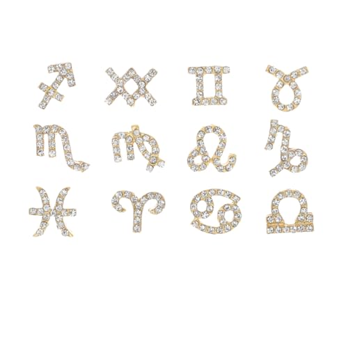 Homoyoyo 12 Stück Teiliges Nageldekor mit Einzigartigen Designs aus Legierung DIY Maniküre Ornament Modische Nail Art Charms für Originelles Nageldesign und Einfache Anwendung Homoyoyo 12 Stück Teiliges Nageldekor mit Einzigartigen Designs aus Legierung DIY Maniküre Ornament Modische Nail Art Charms für Originelles Nageldesign und Einfache Anwendung von Homoyoyo