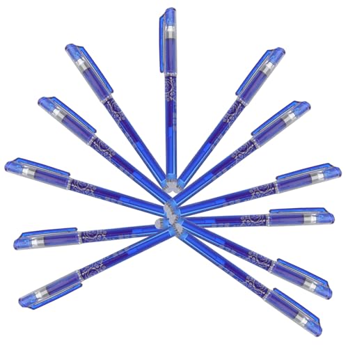 Homoyoyo 12 Stück Teiliges Set Radierbare Kugelschreiber Blaue Schnell Trocknend Spitze Ergonomisch Leichter Schreibstift für Schule Büro und Studium Homoyoyo 12 Stück Teiliges Set Radierbare Kugelschreiber Blaue Schnell Trocknend Spitze Ergonomisch Leichter Schreibstift für Schule Büro und Studium von Homoyoyo