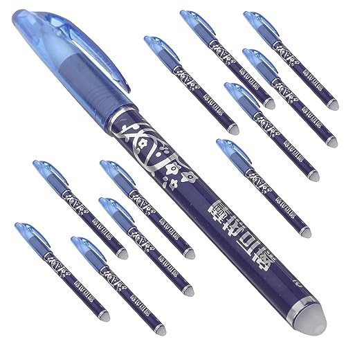 Homoyoyo 12 Stück Teiliges Set Radierbare Kugelschreiber mit Blauer Schnelltrocknend Smudgefrei für Schüler Büro und Journaling Leicht und Praktisch für Täglichen Gebrauch Homoyoyo 12 Stück Teiliges Set Radierbare Kugelschreiber mit Blauer Schnelltrocknend Smudgefrei für Schüler Büro und Journaling Leicht und Praktisch für Täglichen Gebrauch von Homoyoyo