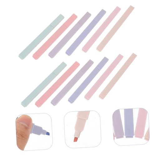 Homoyoyo 12 Stück Teiliges Textmarker mit Süßen Weichen Spitzen Glattes Schreiben ohne Auslaufen Bunte Marker für Notizen Journal Schule und Büro zum Markieren und Organisieren Homoyoyo 12 Stück Teiliges Textmarker mit Süßen Weichen Spitzen Glattes Schreiben ohne Auslaufen Bunte Marker für Notizen Journal Schule und Büro zum Markieren und Organisieren von Homoyoyo