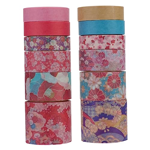 Homoyoyo 12 Stück Teiliges Washi Tape Set Dekoratives Klebeband für Kreative Projekte Selbstklebend für Scrapbooking Journaling und Bastelarbeiten Homoyoyo 12 Stück Teiliges Washi Tape Set Dekoratives Klebeband für Kreative Projekte Selbstklebend für Scrapbooking Journaling und Bastelarbeiten von Homoyoyo