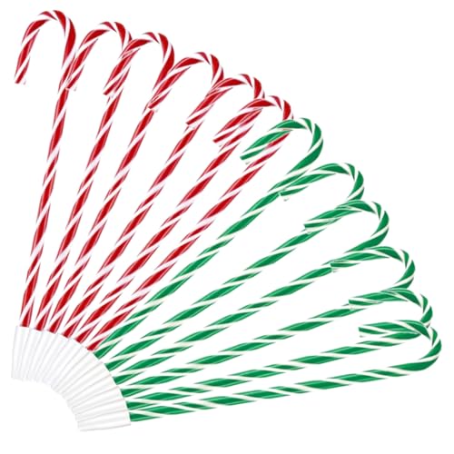 Homoyoyo 12 Stück Teiliges Weihnachtszuckerstangen Kugelschreiber aus Robustem Kunststoff Kleines Leichtes Design Lustige Candy Cane Form als für Schüler und Freunde zu Weihnachten Homoyoyo 12 Stück Teiliges Weihnachtszuckerstangen Kugelschreiber aus Robustem Kunststoff Kleines Leichtes Design Lustige Candy Cane Form als für Schüler und Freunde zu Weihnachten von Homoyoyo