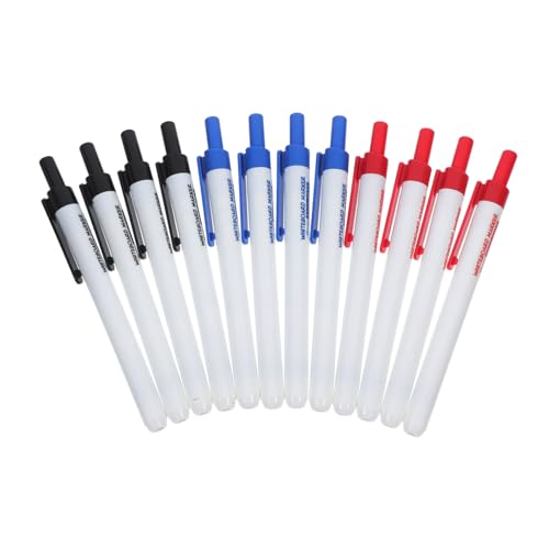 Homoyoyo 12 Stück Whiteboard -Marker löschbar trockener Tafelwischer Bußgeld Textmarker wischen Whiteboard-Stifte für den Haushalt Trockenlöschmarker für den Haushalt Trockenlöscher Homoyoyo 12 Stück Whiteboard -Marker löschbar trockener Tafelwischer Bußgeld Textmarker wischen Whiteboard-Stifte für den Haushalt Trockenlöschmarker für den Haushalt Trockenlöscher von Homoyoyo