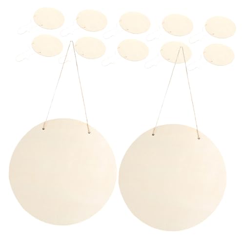 Homoyoyo 12 Teiliges Holzschild Unbehandelte Holzkreise Zum Basteln – Blanko Türschild Für Zuhause Und Den Laden – DIY Plaketten Zum Bemalen Und Basteln Homoyoyo 12 Teiliges Holzschild Unbehandelte Holzkreise Zum Basteln – Blanko Türschild Für Zuhause Und Den Laden – DIY Plaketten Zum Bemalen Und Basteln von Homoyoyo