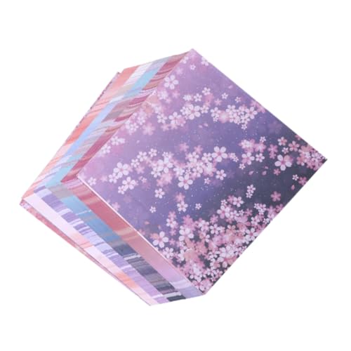 Homoyoyo 120 Blatt Quadratisches Doppelseitiges Origami Papier Dickes DIY Bastelpapier mit Japanischem Blumenmuster für Kinderhandwerk Geschenkverpackung und Kreative Faltprojekte Homoyoyo 120 Blatt Quadratisches Doppelseitiges Origami Papier Dickes DIY Bastelpapier mit Japanischem Blumenmuster für Kinderhandwerk Geschenkverpackung und Kreative Faltprojekte von Homoyoyo