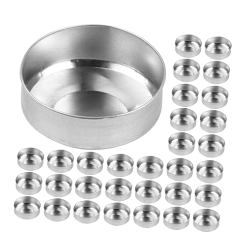 Homoyoyo 120 Stück Aluminium Teelichthalter Langlebige Leere Aluminiumboxen Wiederverwendbare Kerzenbehälter Vielseitige DIY Kerzenformen Geeignet für Teelichter und Elektronische Kerzen Homoyoyo 120 Stück Aluminium Teelichthalter Langlebige Leere Aluminiumboxen Wiederverwendbare Kerzenbehälter Vielseitige DIY Kerzenformen Geeignet für Teelichter und Elektronische Kerzen von Homoyoyo