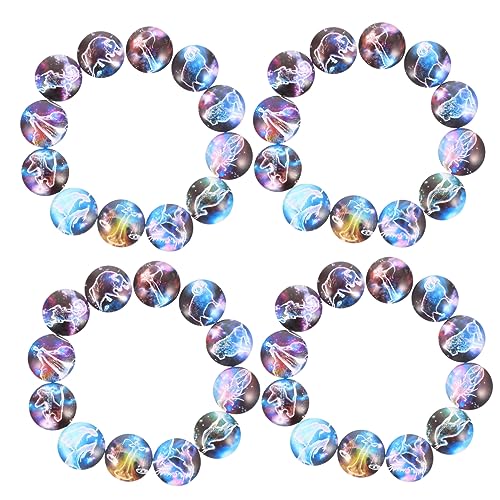 Homoyoyo 120Stücke Konstellations Muster Cabochons für Schmuckherstellung DIY Zubehör für Armbänder Schlüsselanhänger Edelstein Cabochons von Homoyoyo