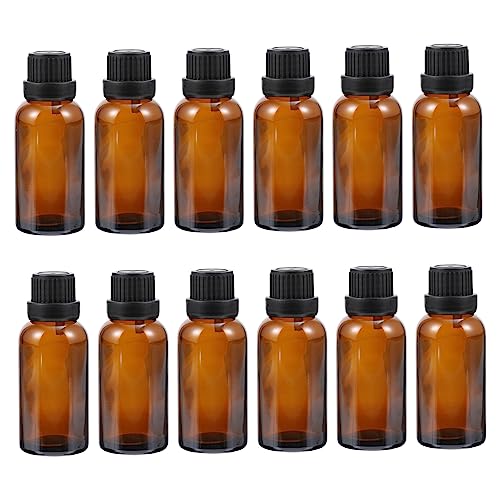 Homoyoyo 12Stücke Braunglas Ätherische Ölflaschen mit Perforiertem Plug für Aromatherapie Massage und Duftöl für Reisen und Tägliche Anwendung Homoyoyo 12Stücke Braunglas Ätherische Ölflaschen mit Perforiertem Plug für Aromatherapie Massage und Duftöl für Reisen und Tägliche Anwendung von Homoyoyo