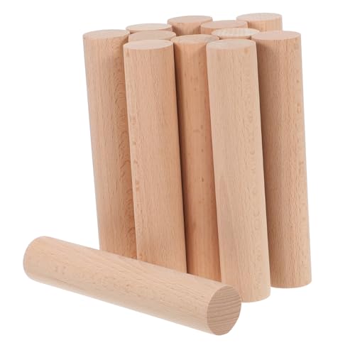Homoyoyo 12Stücke Buchenholzstäbe Holzhandwerk Bastelprojekte und Makramee Rustikales Sicher und Geschmeidig Vielseitig Einsetzbar Homoyoyo 12Stücke Buchenholzstäbe Holzhandwerk Bastelprojekte und Makramee Rustikales Sicher und Geschmeidig Vielseitig Einsetzbar von Homoyoyo