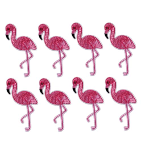 Homoyoyo 12Stücke Flamingo Stickerei Patches für Kleidung Selbstklebende Applikationen für Jacken Jeans und Tücher DIY Reparaturflicken Bunten Designs zum Verzieren Homoyoyo 12Stücke Flamingo Stickerei Patches für Kleidung Selbstklebende Applikationen für Jacken Jeans und Tücher DIY Reparaturflicken Bunten Designs zum Verzieren von Homoyoyo