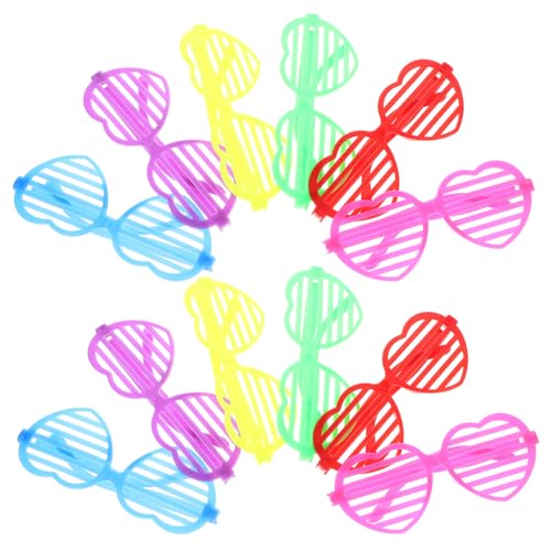 Homoyoyo 12Stücke Herzförmige Partybrille für Valentinstag Lustige Cosplay Brille für Hochwertige Dekorationsbrille für Partys Leicht Accessoires Homoyoyo 12Stücke Herzförmige Partybrille für Valentinstag Lustige Cosplay Brille für Hochwertige Dekorationsbrille für Partys Leicht Accessoires von Homoyoyo