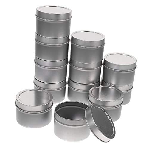 Homoyoyo 12Stücke Kerzenzinn Dosen Metallbehälter für DIY Kerzenherstellung Aufbewahrung und Teebeutel Elegantes Design für Vielseitige Nutzung und Stilvolle Lagerung Homoyoyo 12Stücke Kerzenzinn Dosen Metallbehälter für DIY Kerzenherstellung Aufbewahrung und Teebeutel Elegantes Design für Vielseitige Nutzung und Stilvolle Lagerung von Homoyoyo