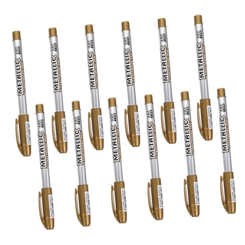 Homoyoyo 12Stücke Metallic Marker Stifte Graffiti Marker für Färben Schreiben Skizzieren Illustrationen Langlebig Ergonomisch und Vielseitig Einsetzbar für Projekte Homoyoyo 12Stücke Metallic Marker Stifte Graffiti Marker für Färben Schreiben Skizzieren Illustrationen Langlebig Ergonomisch und Vielseitig Einsetzbar für Projekte von Homoyoyo