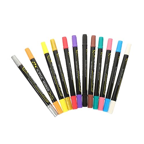 Homoyoyo 12Stücke Multifunktions Markierungsstifte Acrylfarben für DIY Zeichnen und Basteln für Erwachsene Homoyoyo 12Stücke Multifunktions Markierungsstifte Acrylfarben für DIY Zeichnen und Basteln für Erwachsene von Homoyoyo
