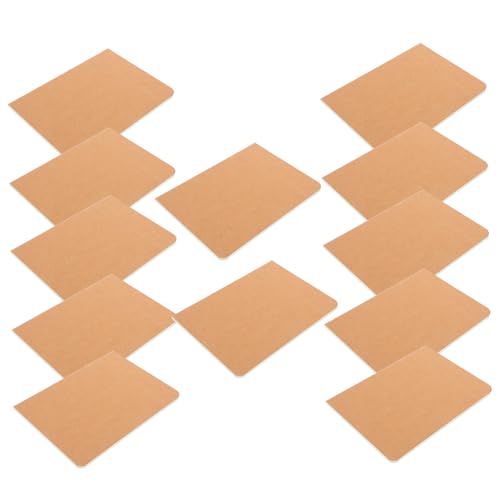 Homoyoyo 12Stücke Notizbücher Dicke für Journaling Notizen und Planung Umweltfreundliches Kraftpapier für Schule von Homoyoyo