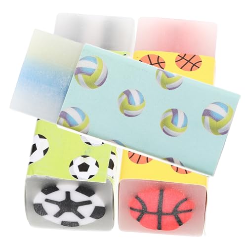Homoyoyo 12Stücke Süße Kugel Radiergummis Für Cartoon Design Aus Strapazierfähigem Für Schule Und Büro Perfektes Für Studenten Und Kreative von Homoyoyo