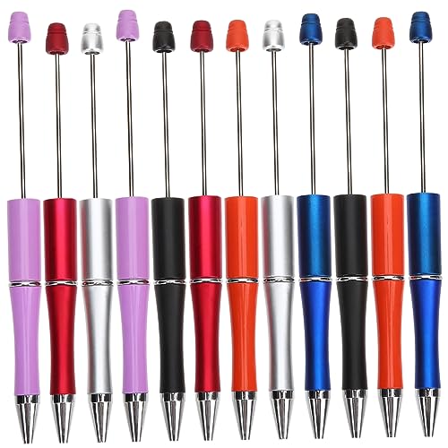 Homoyoyo 12Stücke Teiliges DIY Perlenstift Kreative Kugelschreiber Für Schule Und Büro Für Bastelprojekte von Homoyoyo