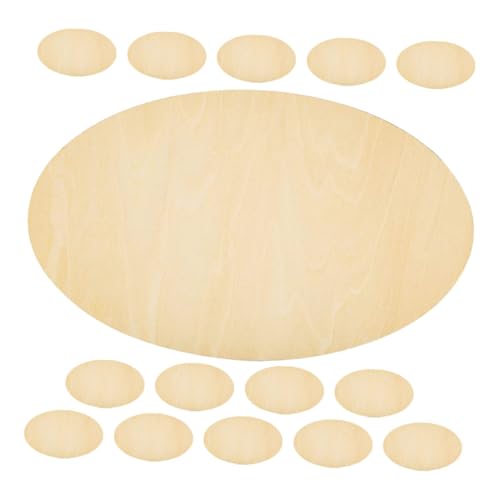 Homoyoyo 12Stücke Unvollendete Ovale Holzscheiben Holz Für Bastelarbeiten DIY Und Dekorieren Holztafeln Zum Basteln Und Gestalten Von Ornamenten Homoyoyo 12Stücke Unvollendete Ovale Holzscheiben Holz Für Bastelarbeiten DIY Und Dekorieren Holztafeln Zum Basteln Und Gestalten Von Ornamenten von Homoyoyo