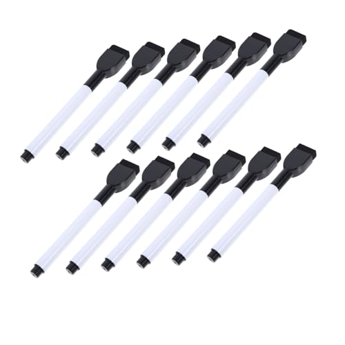 Homoyoyo 12pcs Löschbare Whiteboard-marker Auf Wasserbasis Whiteboard Trockenrotler Stifte Tragbarer Trockenerase-marker Für Schule Und Büro Homoyoyo 12pcs Löschbare Whiteboard-marker Auf Wasserbasis Whiteboard Trockenrotler Stifte Tragbarer Trockenerase-marker Für Schule Und Büro von Homoyoyo