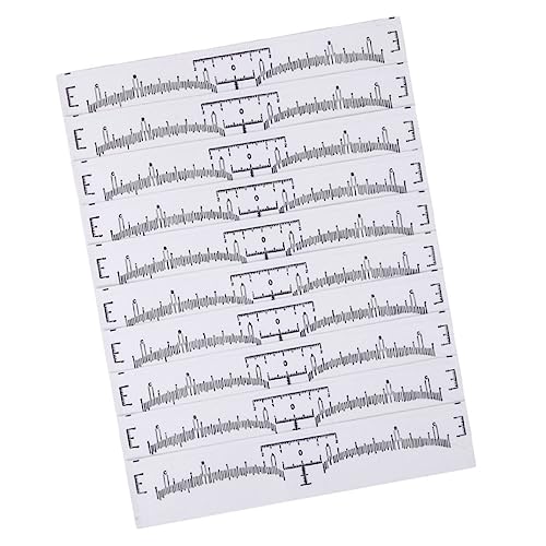 Homoyoyo 130 Stück Einweg Augenbrauen Schablone Transparentes Augenbrauen Maßlineal Stencil für Präzises Symmetrisches Formen und Professionelles Makeup Geeignet für Anfänger und Profis Homoyoyo 130 Stück Einweg Augenbrauen Schablone Transparentes Augenbrauen Maßlineal Stencil für Präzises Symmetrisches Formen und Professionelles Makeup Geeignet für Anfänger und Profis von Homoyoyo