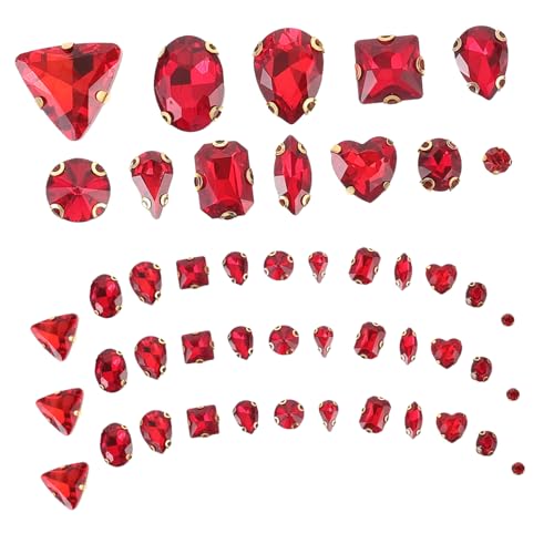 Homoyoyo 130 Stück Glasklauenbohrer Kleidung bunt Nägel multi für Strasssteine von nähen Materialien zum Selbermachen einfache -Strasssteine Kleiderzubehör rot Homoyoyo 130 Stück Glasklauenbohrer Kleidung bunt Nägel multi für Strasssteine von nähen Materialien zum Selbermachen einfache -Strasssteine Kleiderzubehör rot von Homoyoyo