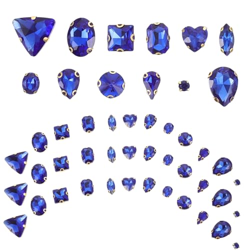 Homoyoyo 130 Stück Strass Diy Nähen Strasssteine Verzierungen Für Das Handwerk Herstellung Strassperlen Zum Basteln Geformt Flecken Edelsteine zum Basteln Glas Blue Homoyoyo 130 Stück Strass Diy Nähen Strasssteine Verzierungen Für Das Handwerk Herstellung Strassperlen Zum Basteln Geformt Flecken Edelsteine zum Basteln Glas Blue von Homoyoyo