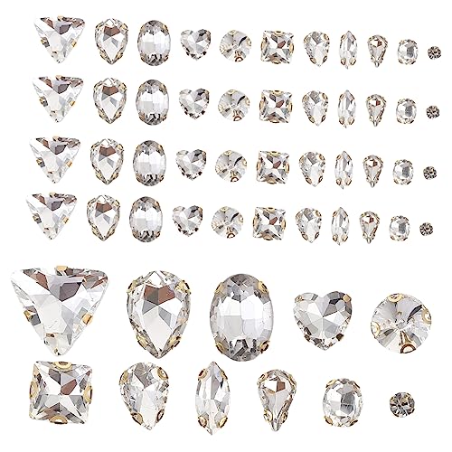 Homoyoyo 130 Stück dekorativer Strass Zahlenperlen Funkeln groß Herstellung bunt Glas Strass Materialien zum Selbermachen exquisite kleine Strasssteine Kleiderzubehör Weiß Homoyoyo 130 Stück dekorativer Strass Zahlenperlen Funkeln groß Herstellung bunt Glas Strass Materialien zum Selbermachen exquisite kleine Strasssteine Kleiderzubehör Weiß von Homoyoyo