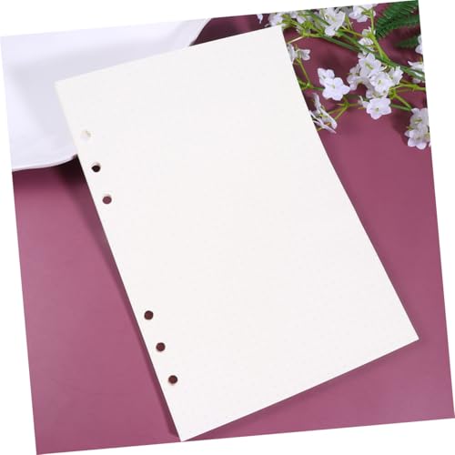 Homoyoyo 135 Blatt Nachfüllpapier Punktraster Lose Notizbuch Einlagen Kompatibel mit Ringbuch Notizheft für Schule Journal Zeichnung und Tagebuch von Homoyoyo