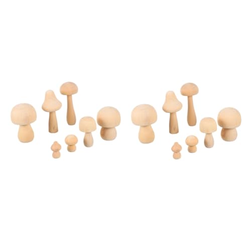 Homoyoyo 14 Stück Teiliges DIY Naturbelassen Verschiedene Formen zum Bemalen Handwerk Holzdekoration für Zimmer und Party Homoyoyo 14 Stück Teiliges DIY Naturbelassen Verschiedene Formen zum Bemalen Handwerk Holzdekoration für Zimmer und Party von Homoyoyo