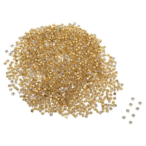 Homoyoyo 1440 Stück Flachrückige Quadratische Krallenstrasssteine für Diy Schmuck Bekleidung Schuhe und Kostümdekoration Homoyoyo 1440 Stück Flachrückige Quadratische Krallenstrasssteine für Diy Schmuck Bekleidung Schuhe und Kostümdekoration von Homoyoyo
