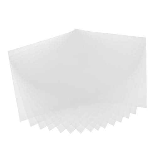 Homoyoyo 15 Blatt Blanko Vorlagenscheiben Skizzierpapier Blanko Schablonenschneider Schablonenherstellungszubehör Schablonenmuster Bastelschablonen Schneidemaschinenwerkzeug Das von Homoyoyo