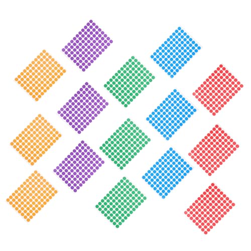 Homoyoyo 15 Blatt Runde Namensaufkleber Selbstklebende Punktetiketten Farben für Klassifizierung Organisation und Beschriftung Schule und Zuhause Homoyoyo 15 Blatt Runde Namensaufkleber Selbstklebende Punktetiketten Farben für Klassifizierung Organisation und Beschriftung Schule und Zuhause von Homoyoyo