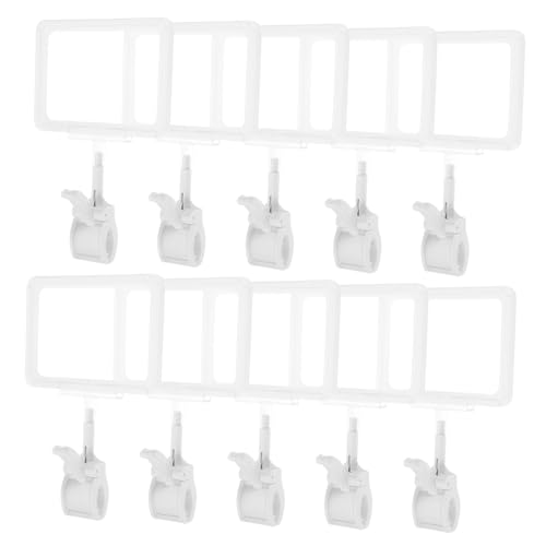 Homoyoyo 15 Satz Preisschildhalter Set Teiliges Clip Display für Schilder und Karten mit Klammer für Supermärkte Einzelhandel und Bekleidungsstores von Homoyoyo