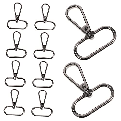 Homoyoyo 15 Stück Drehbare Lobster Clasps Zinklegierung Schlüsselring Zubehör für DIY Schmuck und Taschenherstellung Innenbreite Schwarz Homoyoyo 15 Stück Drehbare Lobster Clasps Zinklegierung Schlüsselring Zubehör für DIY Schmuck und Taschenherstellung Innenbreite Schwarz von Homoyoyo