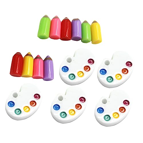 Homoyoyo 15 Stück Miniatur Malwerkzeuge Teiliges DIY Dekorationsset für Puppenhaus Mikro Landschaften Bunten Stiften für Kreative Bastelprojekte Homoyoyo 15 Stück Miniatur Malwerkzeuge Teiliges DIY Dekorationsset für Puppenhaus Mikro Landschaften Bunten Stiften für Kreative Bastelprojekte von Homoyoyo