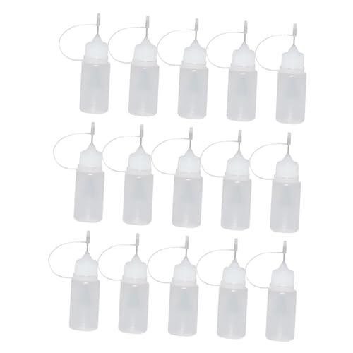 Homoyoyo 15 Stück Präzisions Kleberflaschen für Flüssigkeiten und Öle Quetschflaschen aus Langlebigem Kunststoff für DIY Handwerk Präzise Anwendung und Einfache Handhabung Homoyoyo 15 Stück Präzisions Kleberflaschen für Flüssigkeiten und Öle Quetschflaschen aus Langlebigem Kunststoff für DIY Handwerk Präzise Anwendung und Einfache Handhabung von Homoyoyo