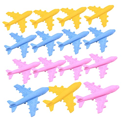 Homoyoyo 15 Stück Radiergummi Flugzeug Gummis Schulmaterial für süße Schulsachen radierer erasers for Partyartikel liefert Partybevorzugungen Briefpapier Plastik Colorful Homoyoyo 15 Stück Radiergummi Flugzeug Gummis Schulmaterial für süße Schulsachen radierer erasers for Partyartikel liefert Partybevorzugungen Briefpapier Plastik Colorful von Homoyoyo