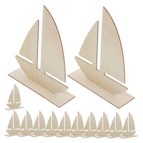 Homoyoyo 15 Stück Segelboot Malschablonen Segelboot Ideen Vintage Basteln Unvollendete Meeresausschnitte Holz Beige Homoyoyo 15 Stück Segelboot Malschablonen Segelboot Ideen Vintage Basteln Unvollendete Meeresausschnitte Holz Beige von Homoyoyo
