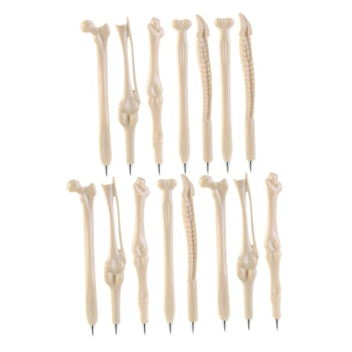 Homoyoyo 15 Stück Teiliges Halloween Kugelschreiber Knochenform Einzigartige und Kreative Schreibgeräte für Bürobedarf und Partygeschenke Glattes Schreiben Homoyoyo 15 Stück Teiliges Halloween Kugelschreiber Knochenform Einzigartige und Kreative Schreibgeräte für Bürobedarf und Partygeschenke Glattes Schreiben von Homoyoyo
