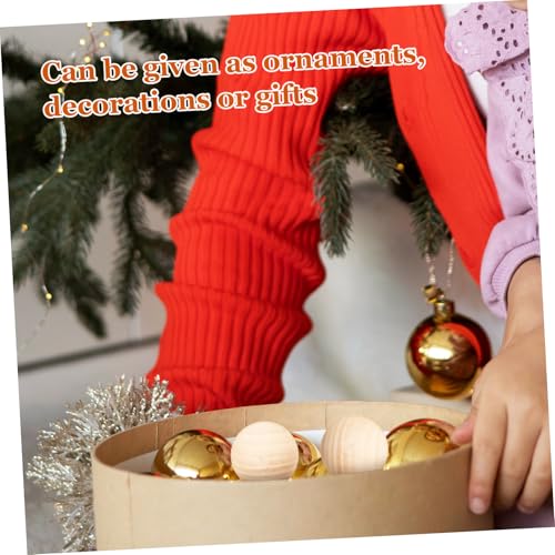 Homoyoyo 15 Stück Teiliges Holz Kugeln Rund Unbehandelt Glatt für Basteln DIY Schmuck Multifunktionale Holzperlen Bemalen und Dekorieren Homoyoyo 15 Stück Teiliges Holz Kugeln Rund Unbehandelt Glatt für Basteln DIY Schmuck Multifunktionale Holzperlen Bemalen und Dekorieren von Homoyoyo