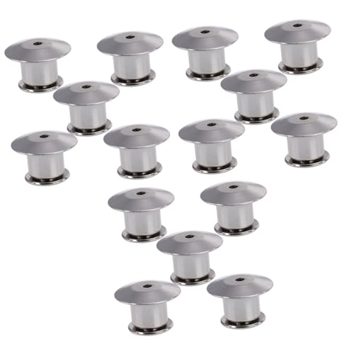 Homoyoyo 15 Stück Teiliges Langlebige Karabiner Verschlüsse aus Legierung Verschließbare Anstecker Rückseiten Praktische Pin Keepers für Broschen Schmuck und Bastelarbeiten Homoyoyo 15 Stück Teiliges Langlebige Karabiner Verschlüsse aus Legierung Verschließbare Anstecker Rückseiten Praktische Pin Keepers für Broschen Schmuck und Bastelarbeiten von Homoyoyo