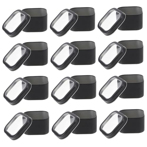 Homoyoyo 15 Stück Teiliges Quadratische Metalldosen mit Transparentem Fensterdeckel Aufbewahrungsbehälter aus Hochwertigem Weißblech als DIY Kerzenbehälter und Geschenkverpackung Homoyoyo 15 Stück Teiliges Quadratische Metalldosen mit Transparentem Fensterdeckel Aufbewahrungsbehälter aus Hochwertigem Weißblech als DIY Kerzenbehälter und Geschenkverpackung von Homoyoyo