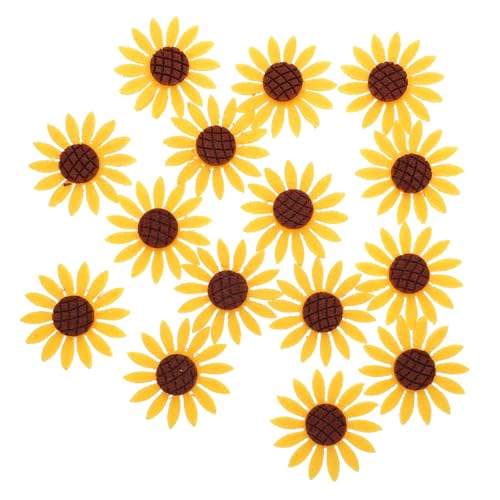 Homoyoyo 15 Stück Teiliges Sonnenblumen Applikationen Bestickte Stoff Patches zum Aufnähen Kreative DIY Haarschmuck Accessoires für Kleidung Taschen Schuhdekoration Homoyoyo 15 Stück Teiliges Sonnenblumen Applikationen Bestickte Stoff Patches zum Aufnähen Kreative DIY Haarschmuck Accessoires für Kleidung Taschen Schuhdekoration von Homoyoyo