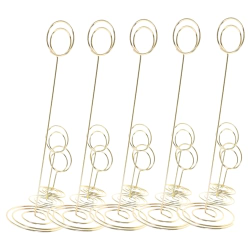 Homoyoyo 15 Stück Teiliges Tischkartenhalter für Hochzeiten Partys und Restaurants Stabiler Bilderhalter für Menüs Notizen und Erinnerungen Goldene Clips Homoyoyo 15 Stück Teiliges Tischkartenhalter für Hochzeiten Partys und Restaurants Stabiler Bilderhalter für Menüs Notizen und Erinnerungen Goldene Clips von Homoyoyo