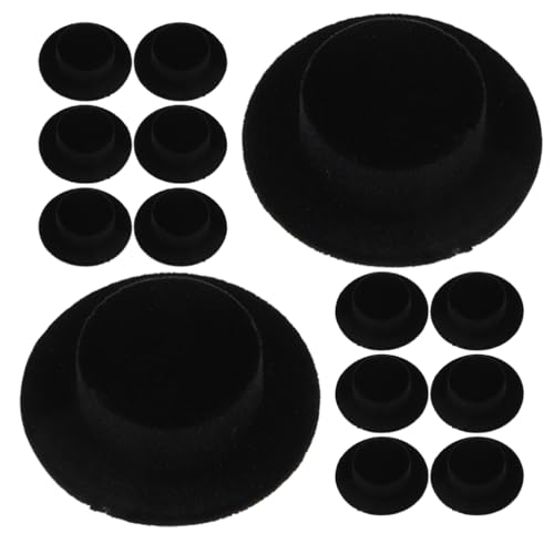 Homoyoyo 15 Stücke Mini Puppe Hüte Puppe Dekorative Schneemann Hüte Miniatur Homoyoyo 15 Stücke Mini Puppe Hüte Puppe Dekorative Schneemann Hüte Miniatur von Homoyoyo