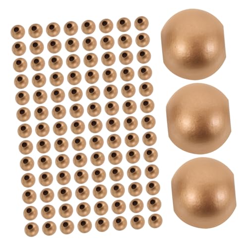 Homoyoyo 150 Stück Holzperlen mit Großem Loch Naturgefärbte Runde Bastelperlen für DIY Schmuck Armbänder Schlüsselanhänger Leichte Holzkugeln für Kreative Handarbeiten Homoyoyo 150 Stück Holzperlen mit Großem Loch Naturgefärbte Runde Bastelperlen für DIY Schmuck Armbänder Schlüsselanhänger Leichte Holzkugeln für Kreative Handarbeiten von Homoyoyo