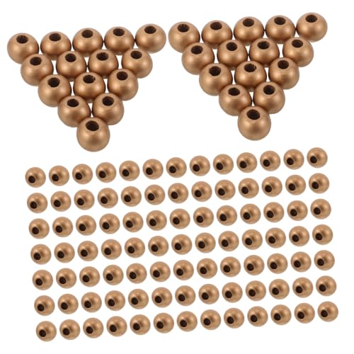 Homoyoyo 150 Stück Holzperlen mit Großem Loch Runde Leichte Holzperlen für Diy Schmuck Armbänder Halsketten und Schlüsselanhänger Sicheres Glattes Material für Kreative Bastelprojekte Homoyoyo 150 Stück Holzperlen mit Großem Loch Runde Leichte Holzperlen für Diy Schmuck Armbänder Halsketten und Schlüsselanhänger Sicheres Glattes Material für Kreative Bastelprojekte von Homoyoyo