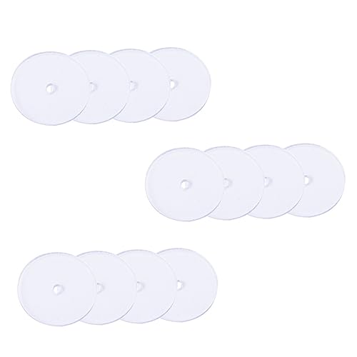 Homoyoyo 150 Stück Weiche Ohrstecker Pads aus Mildem Schmerzfreie Ohrring Stopper für DIY Schmuckherstellung Transparente Runde Gummipolster Langlebige Ohrstecker Rückseiten von Homoyoyo