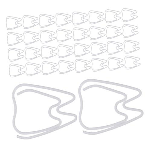 Homoyoyo 150 Stück Weiße Büroklammern in gezahnter Form Kreative Metall-lesezeichen-klammern für Büro Schule und Scrapbooking Stabile Vielseitige Organizer-clips für Dokumente und Notizen Homoyoyo 150 Stück Weiße Büroklammern in gezahnter Form Kreative Metall-lesezeichen-klammern für Büro Schule und Scrapbooking Stabile Vielseitige Organizer-clips für Dokumente und Notizen von Homoyoyo